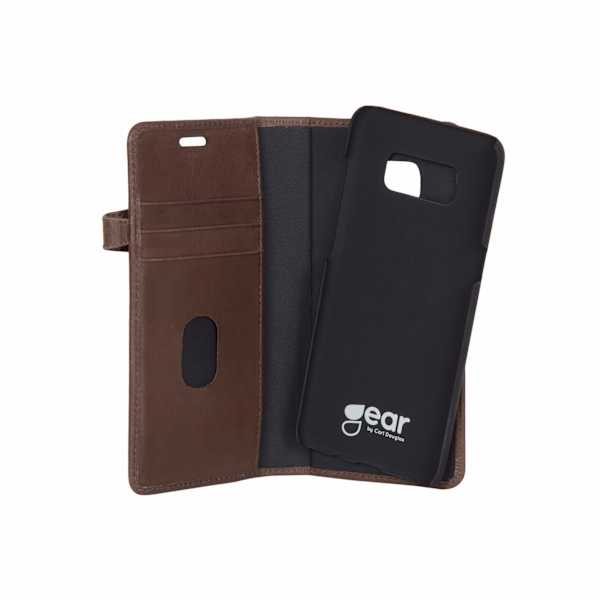 Wallet Læder Samsung S8 Brun