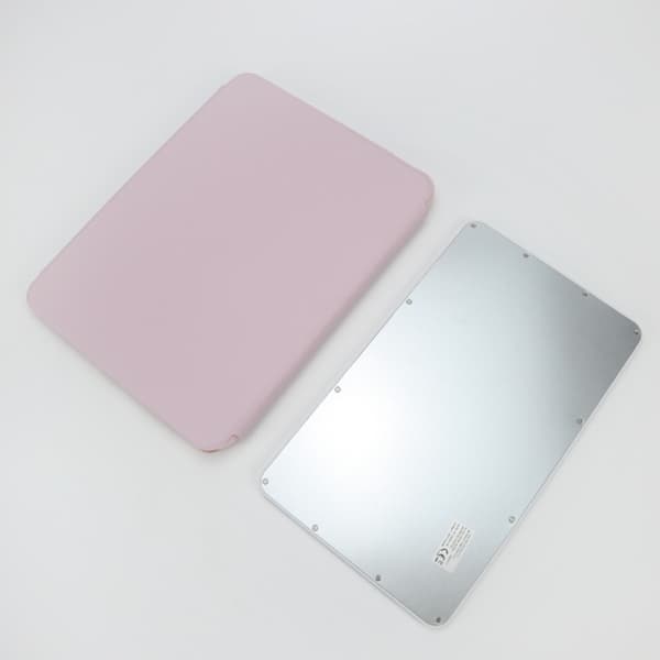 360° Roterande Ställ Bluetooth Tangentbordsfodral Kompatibelt med iPad 11 (A16) 2025 / iPad 10:e Gen 10.9" 2022 - Rosa