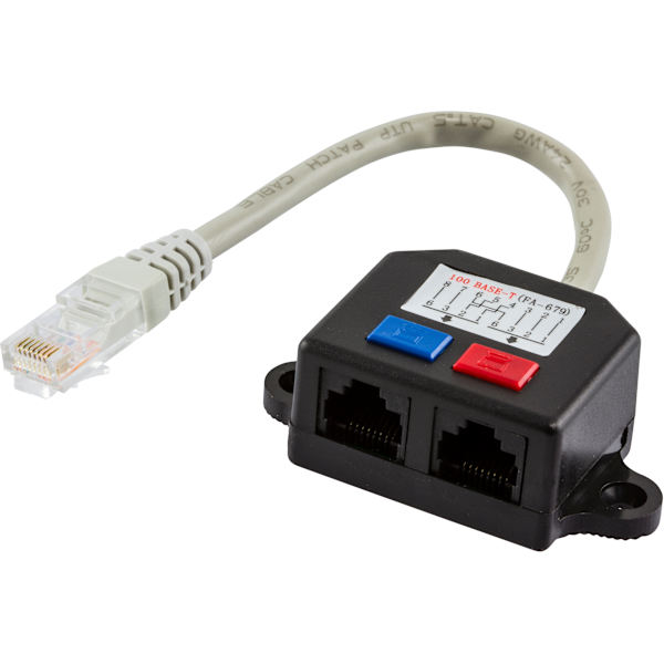 Y-cable RJ45 TP, UTP (unshielded)