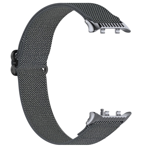 Huawei Watch D2 Nylon Elastiskt Band: Justerbar & Vävd Rem Mörkgrå
