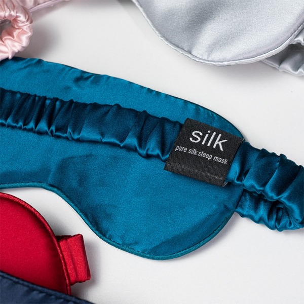 100 % Mulberry Silk Sleep Eye Mask för resor