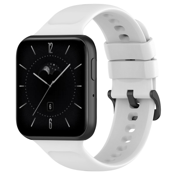 Silikoni kellon ranneke Oppo Watch 3 Valkoinen