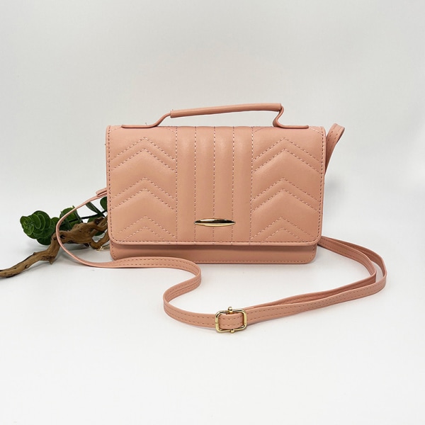 Crossbody-väska / Axelväska för Kvinnor Rosa