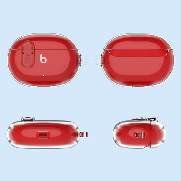 Transparent TPU-Fodral för Beats Studio Buds Transparent