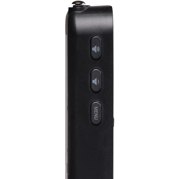 Radio FM DAB+ Fick-format Laddbart batteri DAH-126 Svart