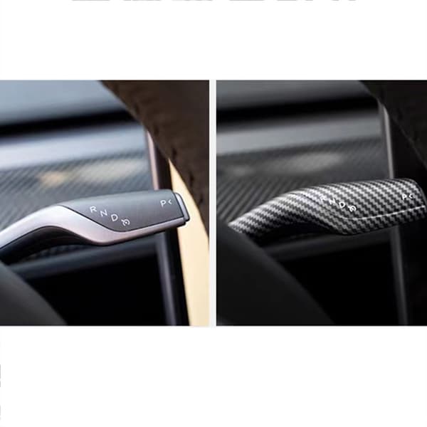 Gear Shift Lever Trim til Tesla Model 3/Y - ABS Interiør Dekoration Cover