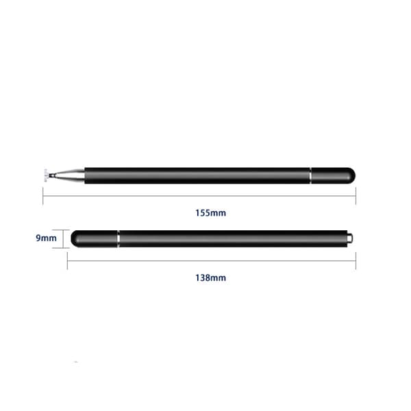 Universal Stylus Pen til iPad & Android Black Black