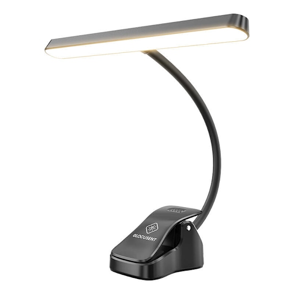 Trådlös lampa Glocusent Music Stand Light, USB-C 4000mAh (svart)