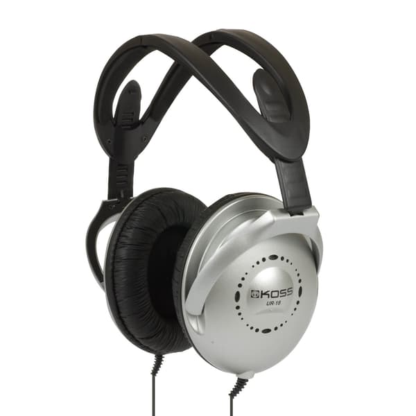 Hörlur UR18 Over Ear Silver