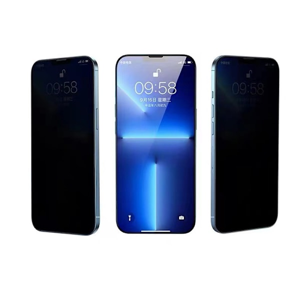28° Sekretess-Skärmskydd för iPhone (2-Pack) iPhone 16 Pro