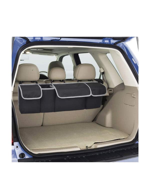 Opbevaring til bagageplads i bilen (90 cm) Black Black