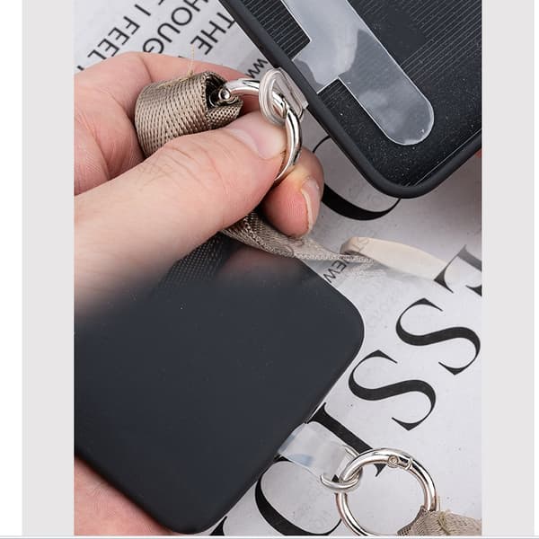 Justerbar bærbar rem med elastisk silikonebånd - Khaki