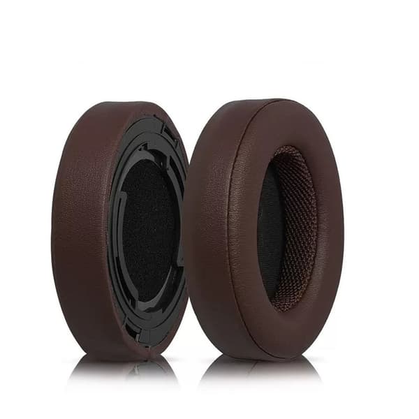 Öronkuddar i Proteinläder för Shure AONIC50 Brown Brown