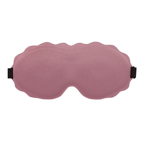 3D-konturerad sömnmask - Ultimat ljusblockering Rosa