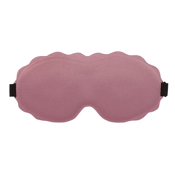 3D Konturformet Søvnmaske - Ultimativ Lysblokering Pink Pink