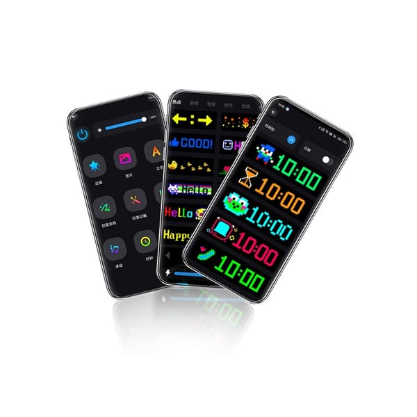 Bil Ambient Light Car Soft Screen (Devil's Eye) Smart Soft Screen - Tilpas din bil med stil! L L