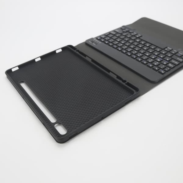 Bluetooth-tastatur og -musesæt til Samsung Tab S7/S8 (11-tommer) - Klassisk sort
