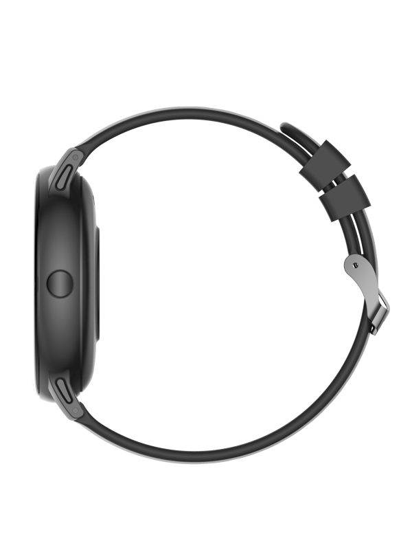 Smartwatch med sundhedsovervågning Black Black