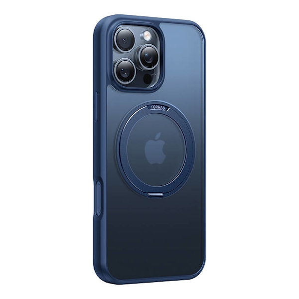 Torras Ostand Pro Fodral för iPhone 16 ProMax (blå)
