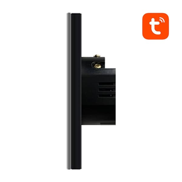 Smart Light Switch WiFi Avatto TS02-EU-B2 2-vägs (svart)