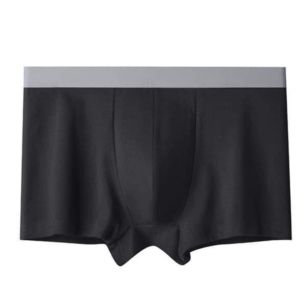 Boxerundertøj til mænd med 5 pakker - åndbart bomuldsundertøj 4XL 4XL