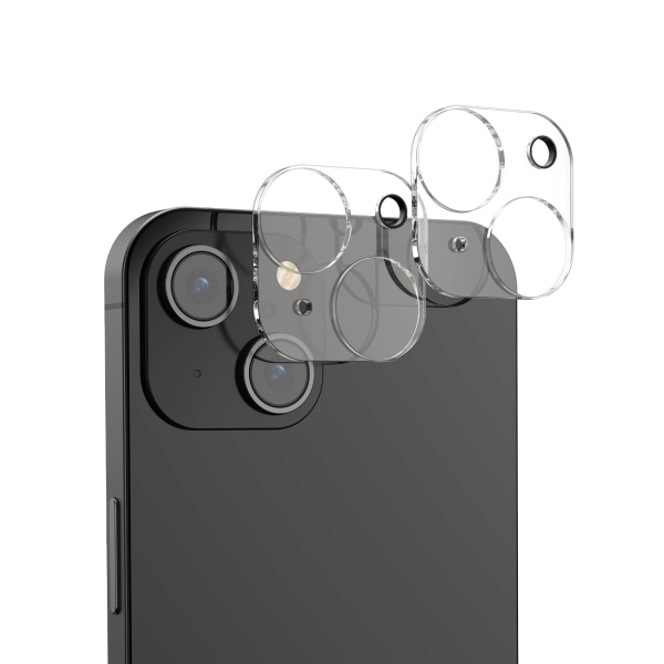 3-Pack linsskydd linsfilm härdat glas 2,8x3,2 cm iPhone 15 2,8x3,2 cm