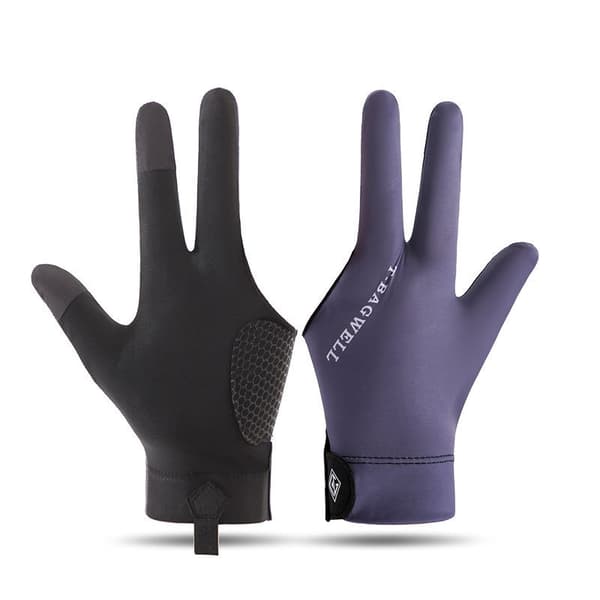 Billiards/Snooker Anti-Slip Handske Blue Left hand Blue