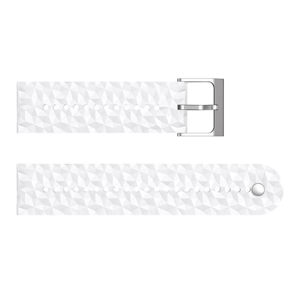 Silikoninen kellon ranneke Suunto-kelloon White Suunto 9 White