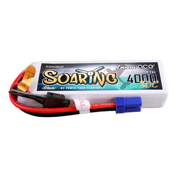 Gens ace G-Tech Soaring 4000mAh 14,8V 30C 4S1P Lipo-batteri
