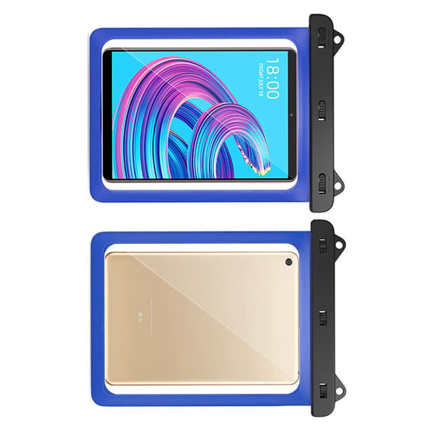 Vandtæt tablettaske til 12-tommer iPads Blue Blue