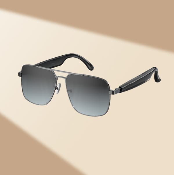 Smarta Bluetooth-glasögon HY-1001 - Ljud & Bekvämlighet Grey Grey