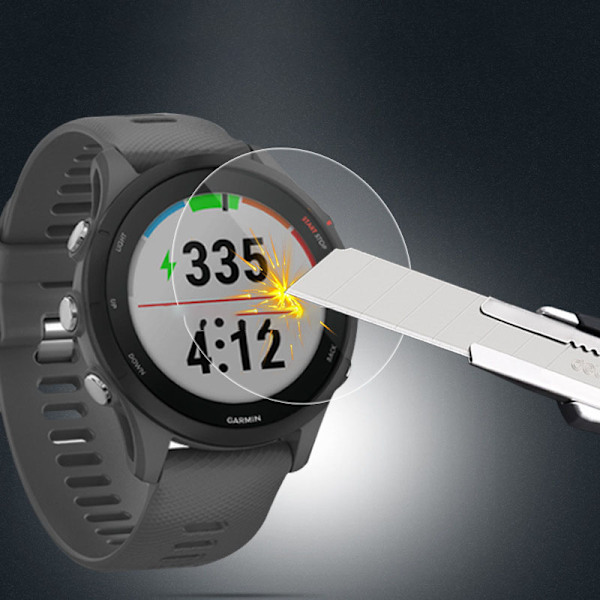 Hærdet glasskærmbeskytter, 2-pak Garmin Forerunner 955