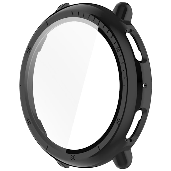 Skal till Huami Amazfit Active2 - Integrerat skärmskydd Svart