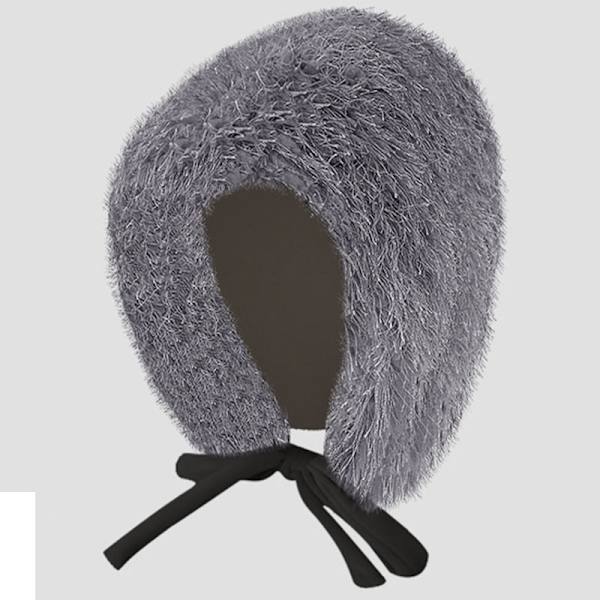 Fleece Trapper hat med øreklapper Grå