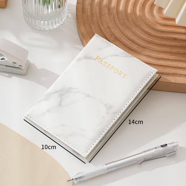 Pas Holder med Marmormønster Grey Grey