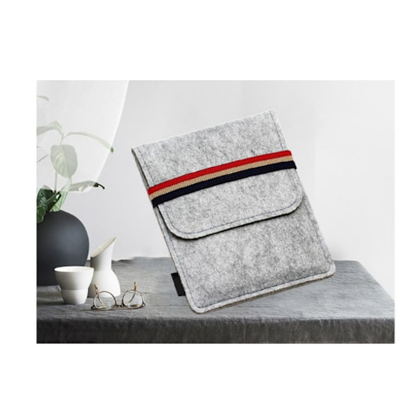 Tablet filt sleeve taske 8 Grå