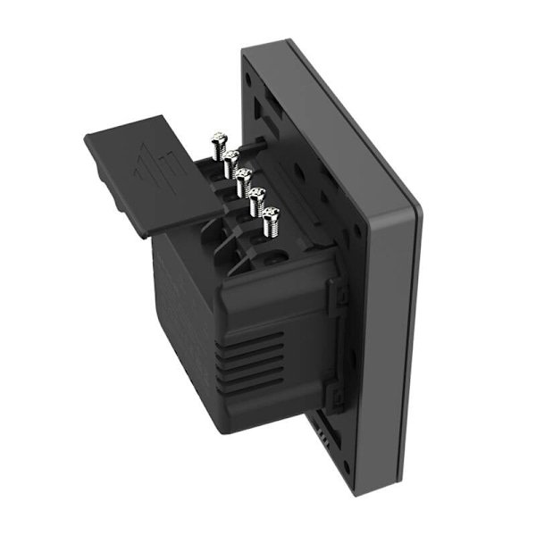 Älykäs WiFi-seinäkytkin SONOFF M5-1C-80 (1-kanavainen, runkoon, grafiitti)