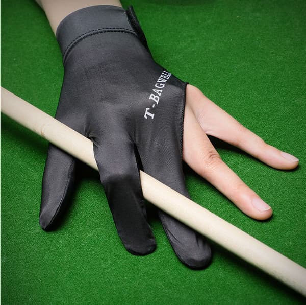Billard/Snooker Anti-Slip Handske Black Left hand Black
