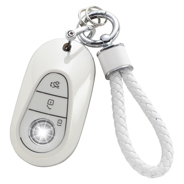 Bilnyckelfodral med nyckelring  Mercedes-Benz C