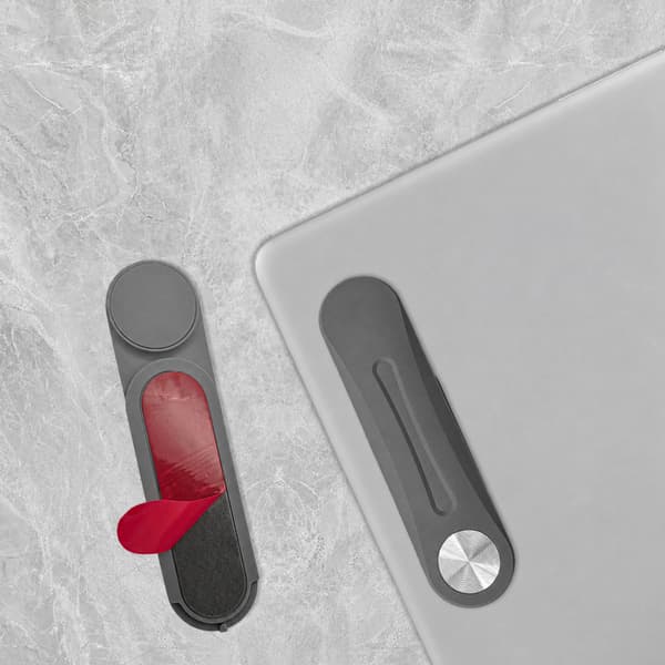 Magnetiskt laptopstativ för dubbla skärmar, kompakt och hopfällbart ABS-tillbehör White White
