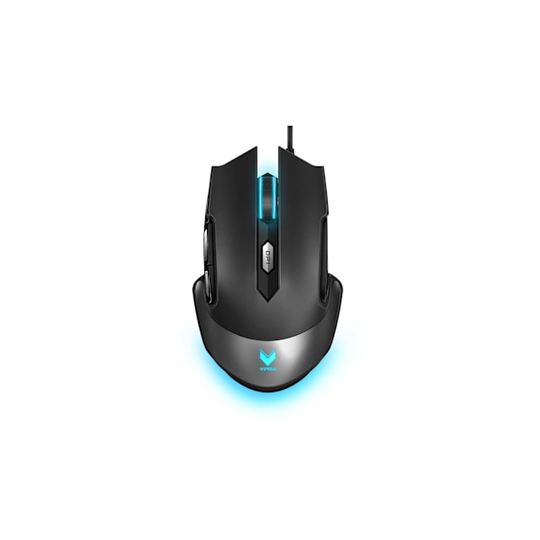 VPRO Mouse Gaming V310 Laser Svart Svart, Grå