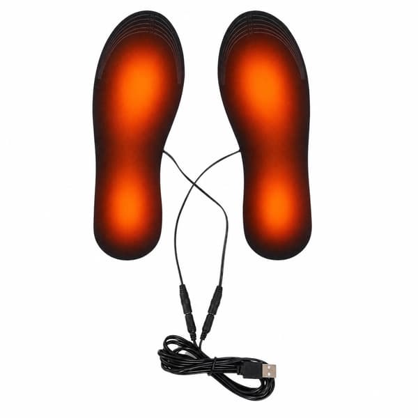 Lämmitettävät pohjat USB-latauksella