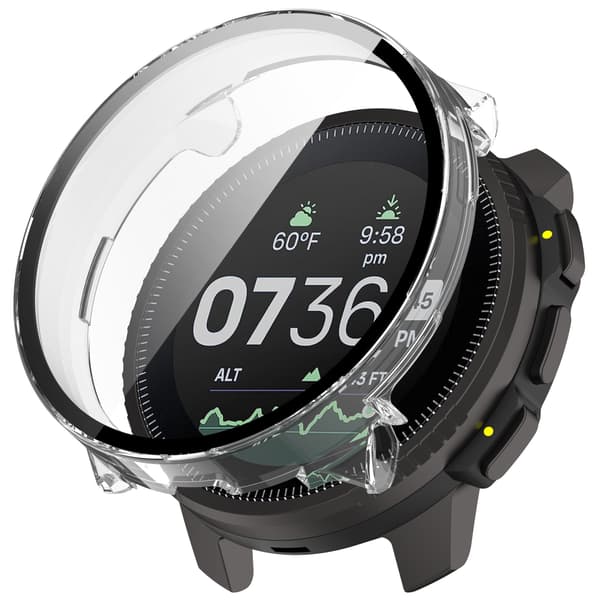 Kotelo integroidulla näytönsuojalla Suunto Vertical Transparent Transparent