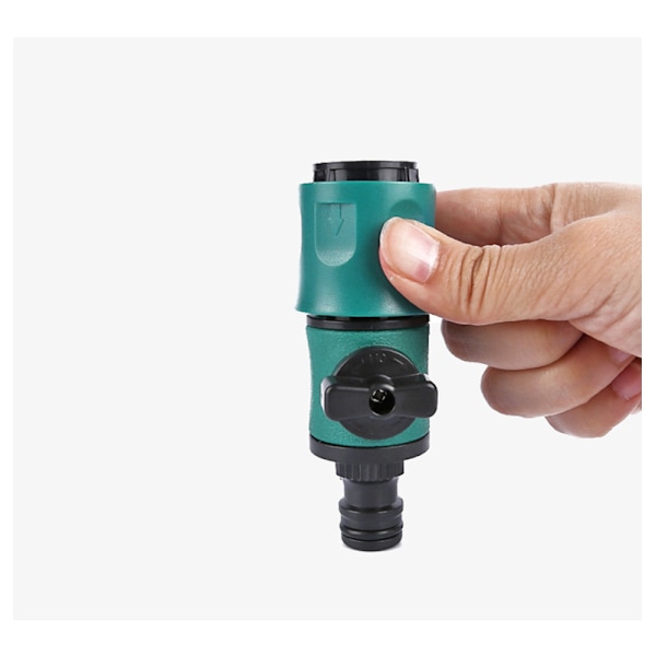 Effektiv haveslangekobling: Y-formet slangesplitter