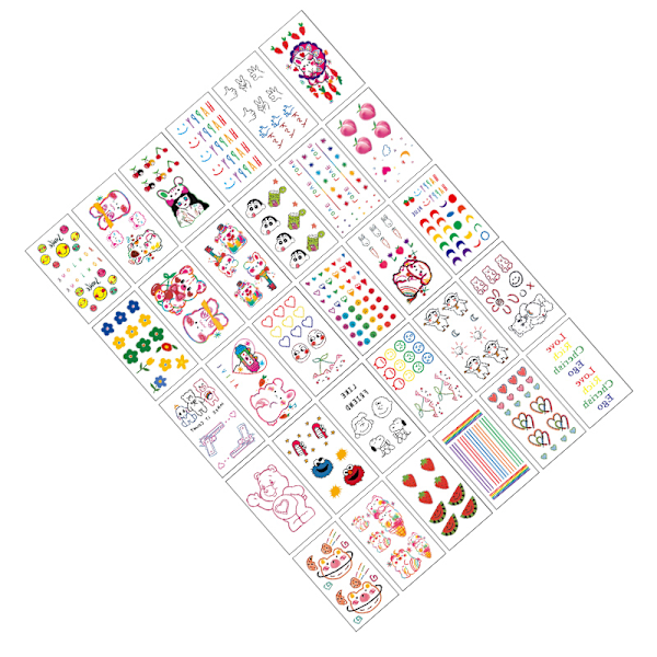 Trendiga temporära tatueringar - 30 unika designer