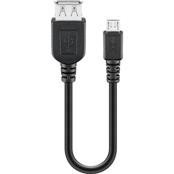 USB 2.0 höghastighetsadapter 0,2 m