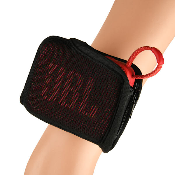 JBL Go4 -kaiutinkotelo, Oxford-kangaspussi, musta