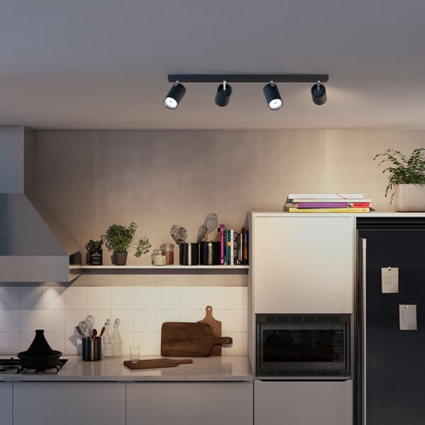 myLiving Kosipo 4-pistevalaisin musta