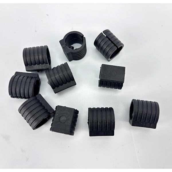 10-pack Bågformade Möbelbensskydd Black M Black M