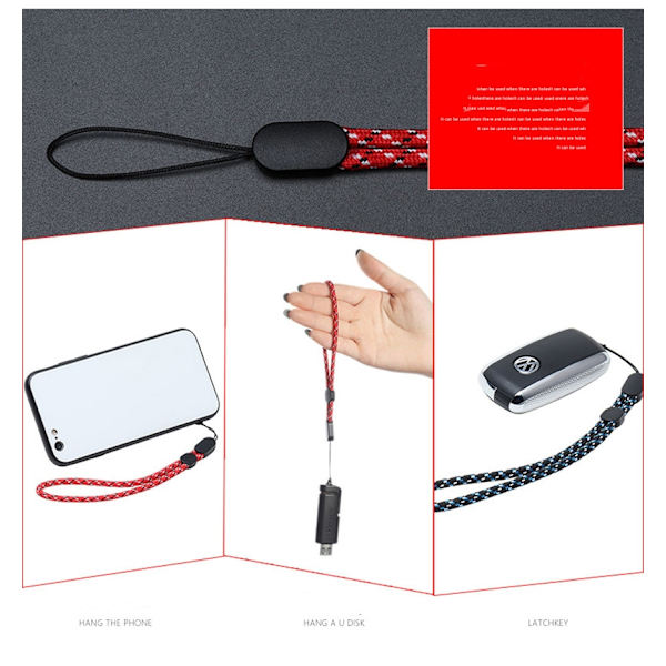 Rem för Mobiler & DIY-Projekt, 5-pack Flerfärgad 23 cm